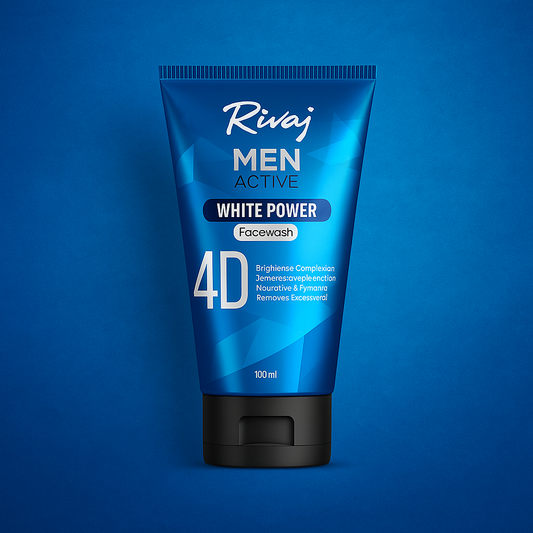 Men Active White Power Facewash 100ml